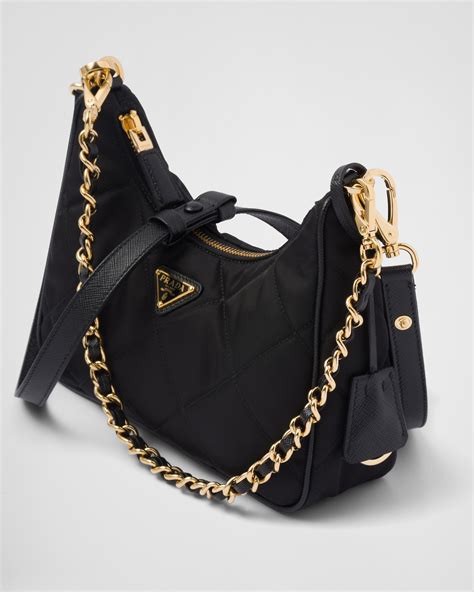 mini prada bag with chain